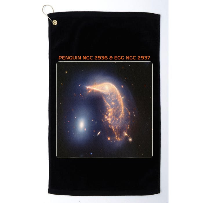Webb Space Telescope The Penguin And Egg Ngc 2936 2937 Jwst Golf Towel