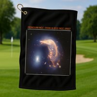 Webb Space Telescope The Penguin And Egg Ngc 2936 2937 Jwst Golf Towel