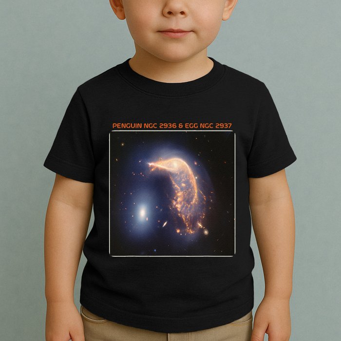 Webb Space Telescope The Penguin And Egg Ngc 2936 2937 Jwst Toddler T-Shirt