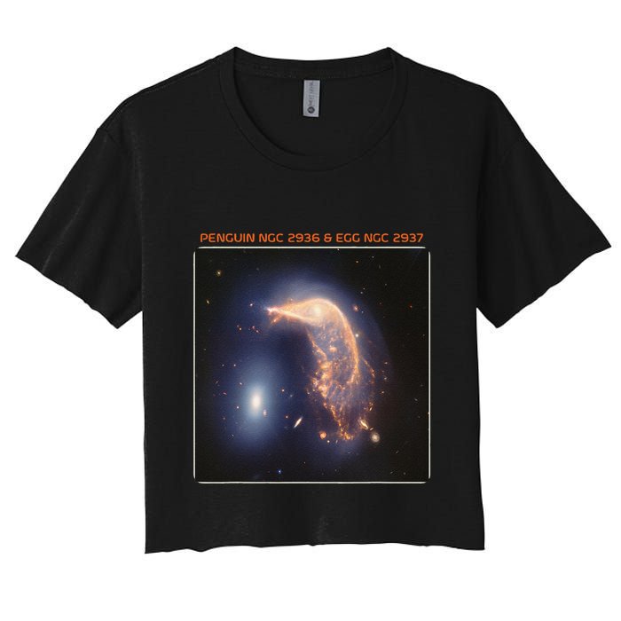 Webb Space Telescope The Penguin And Egg Ngc 2936 2937 Jwst Crop Top