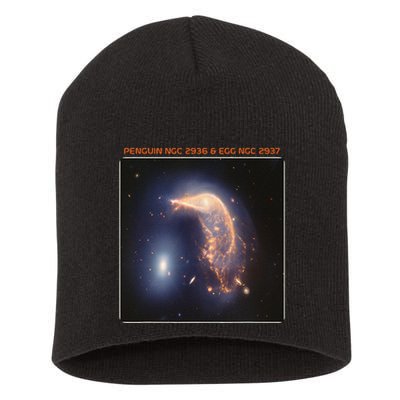 Webb Space Telescope The Penguin And Egg Ngc 2936 2937 Jwst Short Acrylic Beanie