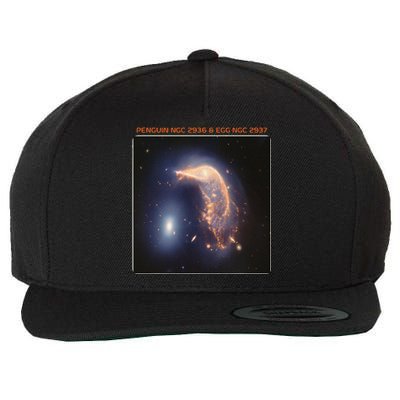 Webb Space Telescope The Penguin And Egg Ngc 2936 2937 Jwst Wool Snapback Cap