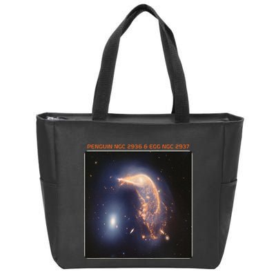 Webb Space Telescope The Penguin And Egg Ngc 2936 2937 Jwst Zip Tote Bag