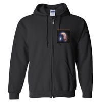 Webb Space Telescope The Penguin And Egg Ngc 2936 2937 Jwst Full Zip Hoodie