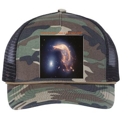 Webb Space Telescope The Penguin And Egg Ngc 2936 2937 Jwst Retro Rope Trucker Hat Cap