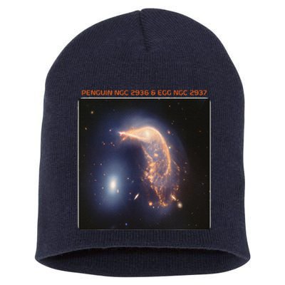 Webb Space Telescope The Penguin And Egg Ngc 2936 2937 Jwst Short Acrylic Beanie