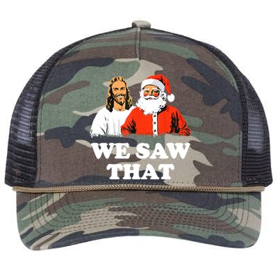 We Saw That Retro Rope Trucker Hat Cap