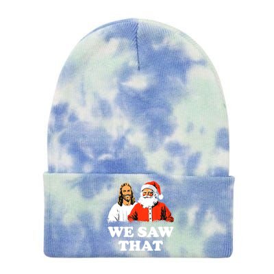 We Saw That Tie Dye 12in Knit Beanie