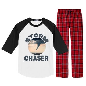 Weather Storm Tornado Hurricane Chaser Raglan Sleeve Pajama Set