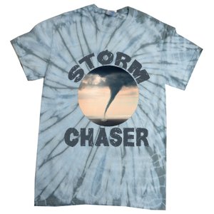 Weather Storm Tornado Hurricane Chaser Tie-Dye T-Shirt