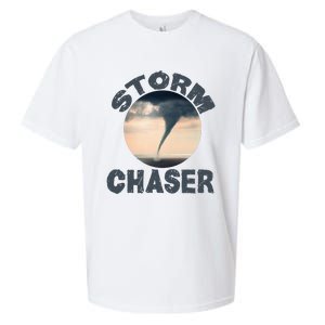 Weather Storm Tornado Hurricane Chaser Sueded Cloud Jersey T-Shirt