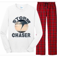 Weather Storm Tornado Hurricane Chaser Long Sleeve Pajama Set