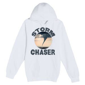 Weather Storm Tornado Hurricane Chaser Premium Pullover Hoodie