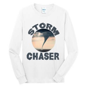 Weather Storm Tornado Hurricane Chaser Tall Long Sleeve T-Shirt