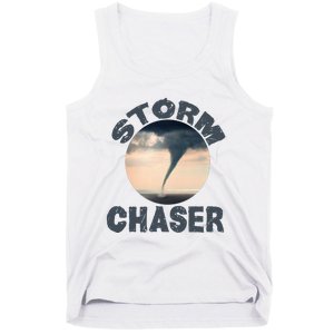 Weather Storm Tornado Hurricane Chaser Tank Top