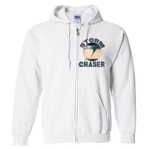 Weather Storm Tornado Hurricane Chaser Full Zip Hoodie