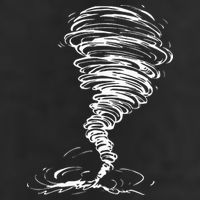 While Storm Tornado Twister Hurricane Weather Scary Costume Cool Comfort Performance Bucket Hat