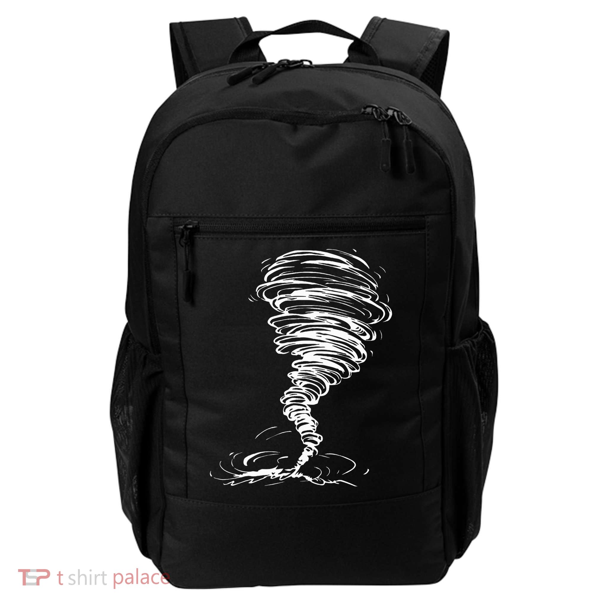 While Storm Tornado Twister Hurricane Weather Scary Costume Backpack