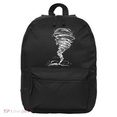 While Storm Tornado Twister Hurricane Weather Scary Costume 16 in Basic Backpack