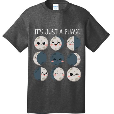 Women Science Teacher Moon Phases Scientist Back To School T-Shirt