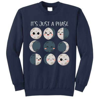 Women Science Teacher Moon Phases Scientist Back To School Sweatshirt