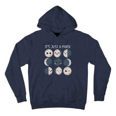 Women Science Teacher Moon Phases Scientist Back To School Tall Hoodie