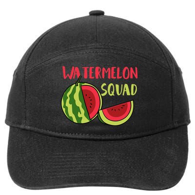 Watermelon Squad Tropical Fruits 7-Panel Snapback Hat