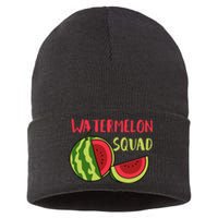 Watermelon Squad Tropical Fruits Sustainable Knit Beanie