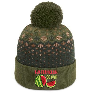 Watermelon Squad Tropical Fruits The Baniff Cuffed Pom Beanie