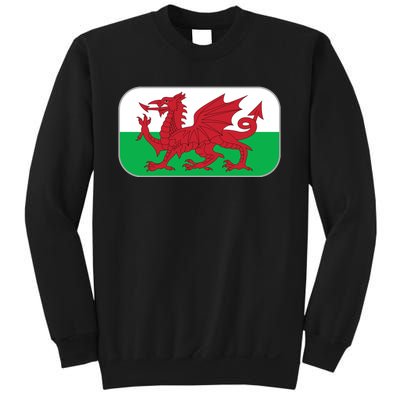 Wales Soccer Team Welsh Flag Y Ddraig Goch Sweatshirt