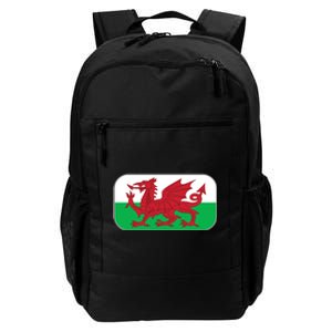 Wales Soccer Team Welsh Flag Y Ddraig Goch Daily Commute Backpack