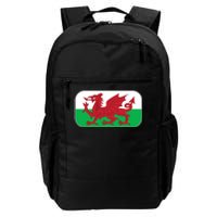 Wales Soccer Team Welsh Flag Y Ddraig Goch Daily Commute Backpack