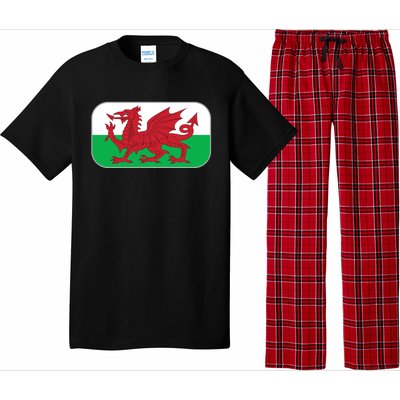 Wales Soccer Team Welsh Flag Y Ddraig Goch Pajama Set