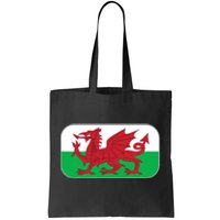 Wales Soccer Team Welsh Flag Y Ddraig Goch Tote Bag