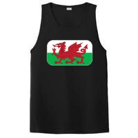 Wales Soccer Team Welsh Flag Y Ddraig Goch PosiCharge Competitor Tank