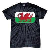 Wales Soccer Team Welsh Flag Y Ddraig Goch Tie-Dye T-Shirt