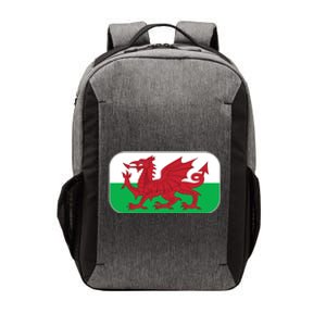 Wales Soccer Team Welsh Flag Y Ddraig Goch Vector Backpack