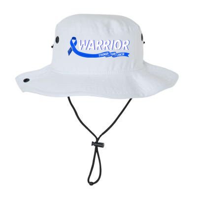 Warrior Stronger Than Cancer Colon Cancer Awareness Gift Legacy Cool Fit Booney Bucket Hat