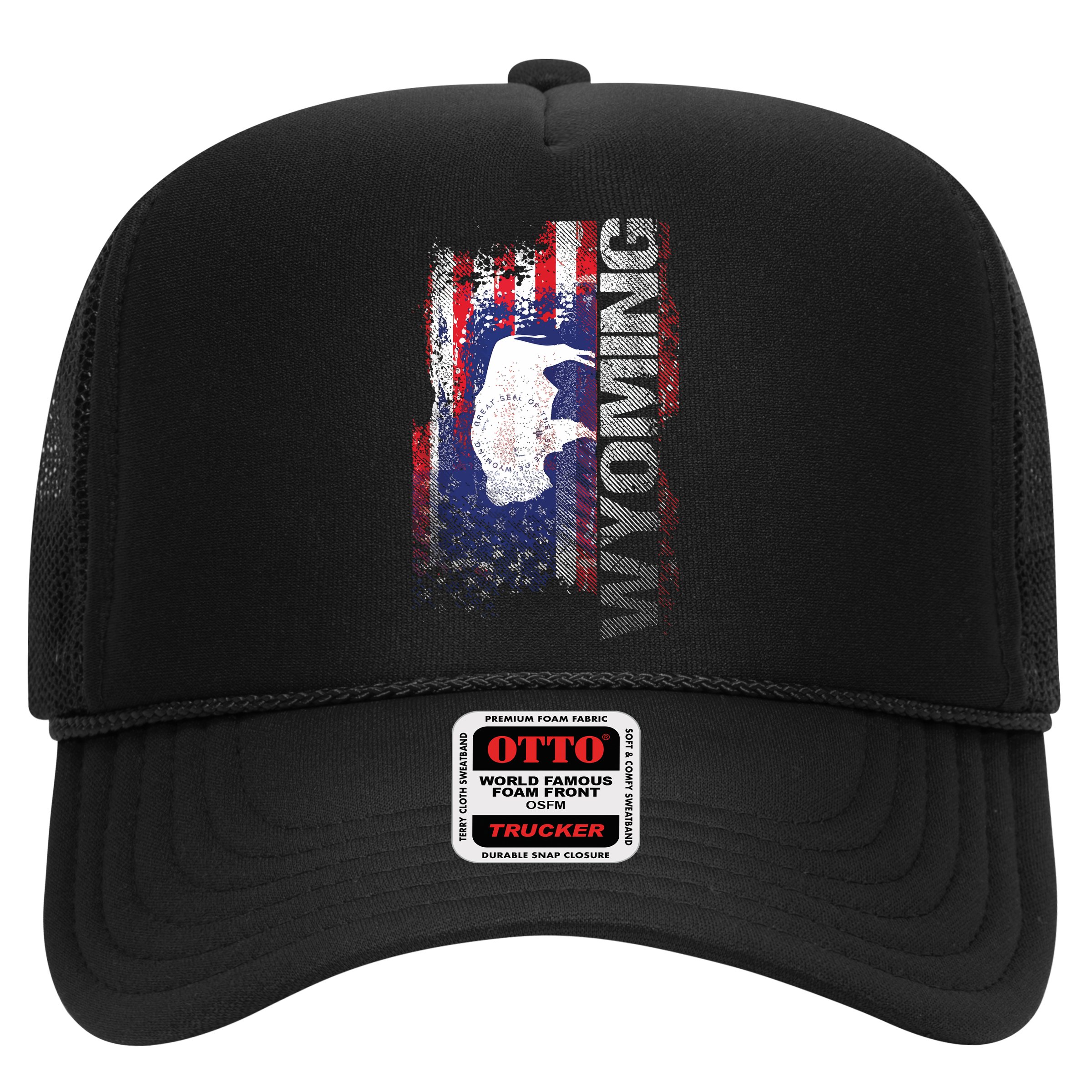 Wyoming State Usa Flag Souvenir Gift Hat