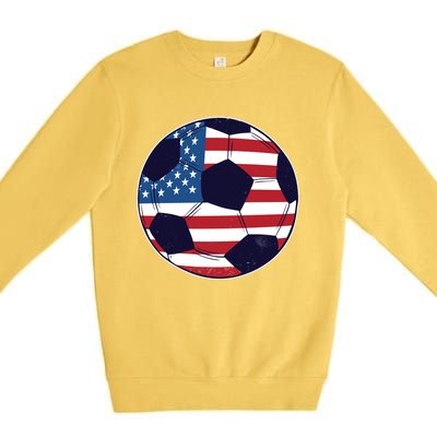 World Soccer United States Premium Crewneck Sweatshirt