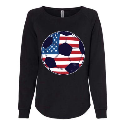 World Soccer United States Womens California Wash Sweatshirt