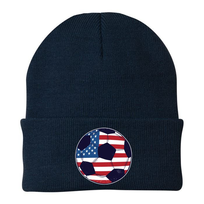 World Soccer United States Knit Cap Winter Beanie