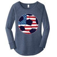 World Soccer United States Women's Perfect Tri Tunic Long Sleeve Shirt