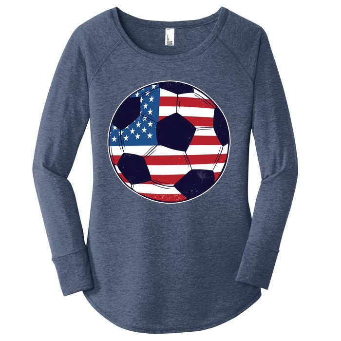 World Soccer United States Women's Perfect Tri Tunic Long Sleeve Shirt