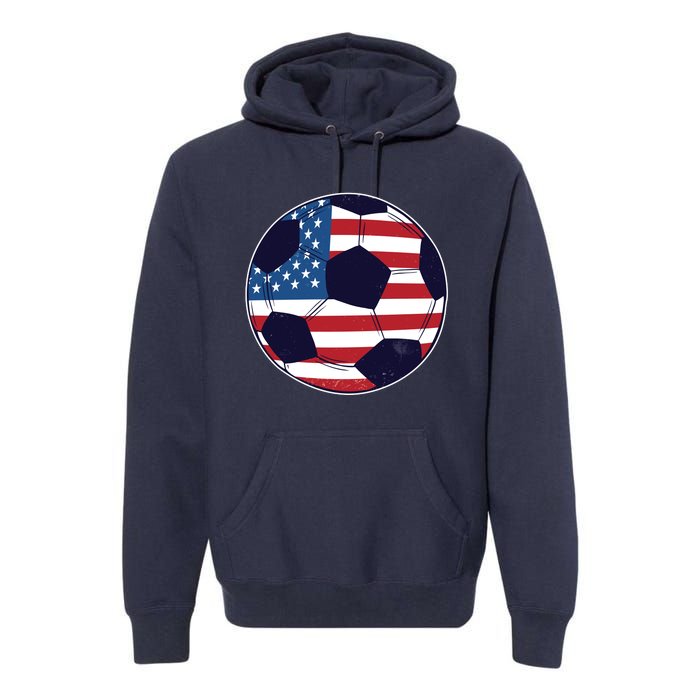 World Soccer United States Premium Hoodie