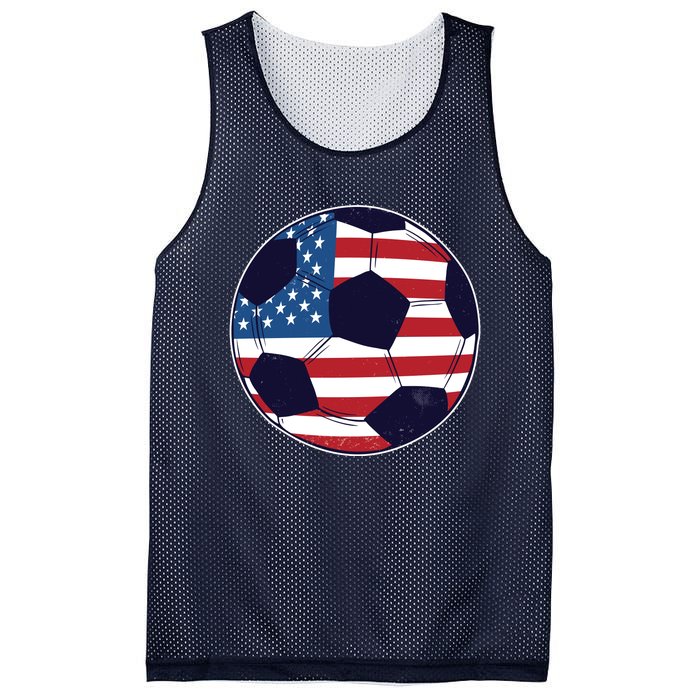 World Soccer United States Mesh Reversible Basketball Jersey Tank