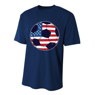 World Soccer United States Performance Sprint T-Shirt