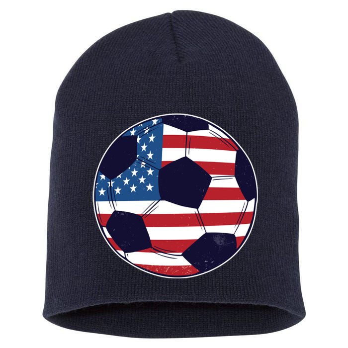 World Soccer United States Short Acrylic Beanie