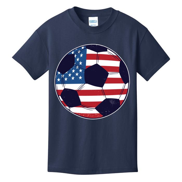 World Soccer United States Kids T-Shirt