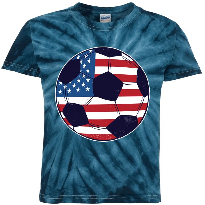 World Soccer United States Kids Tie-Dye T-Shirt